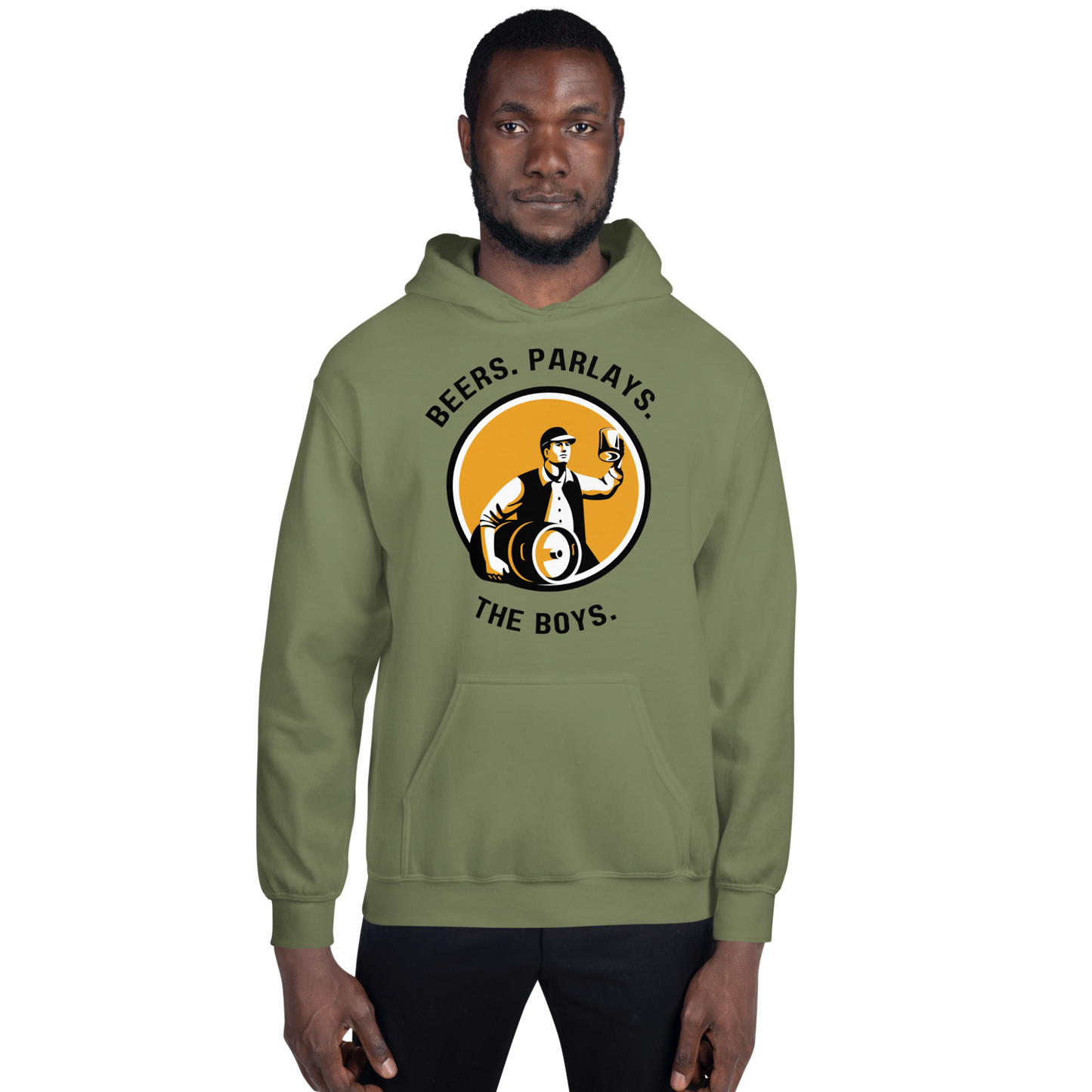 Beers, Parlays, The Boys Hoodie (Front Only)