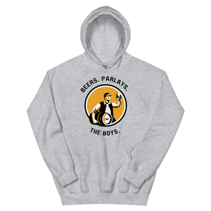 Beers, Parlays, The Boys Hoodie (Front Only)