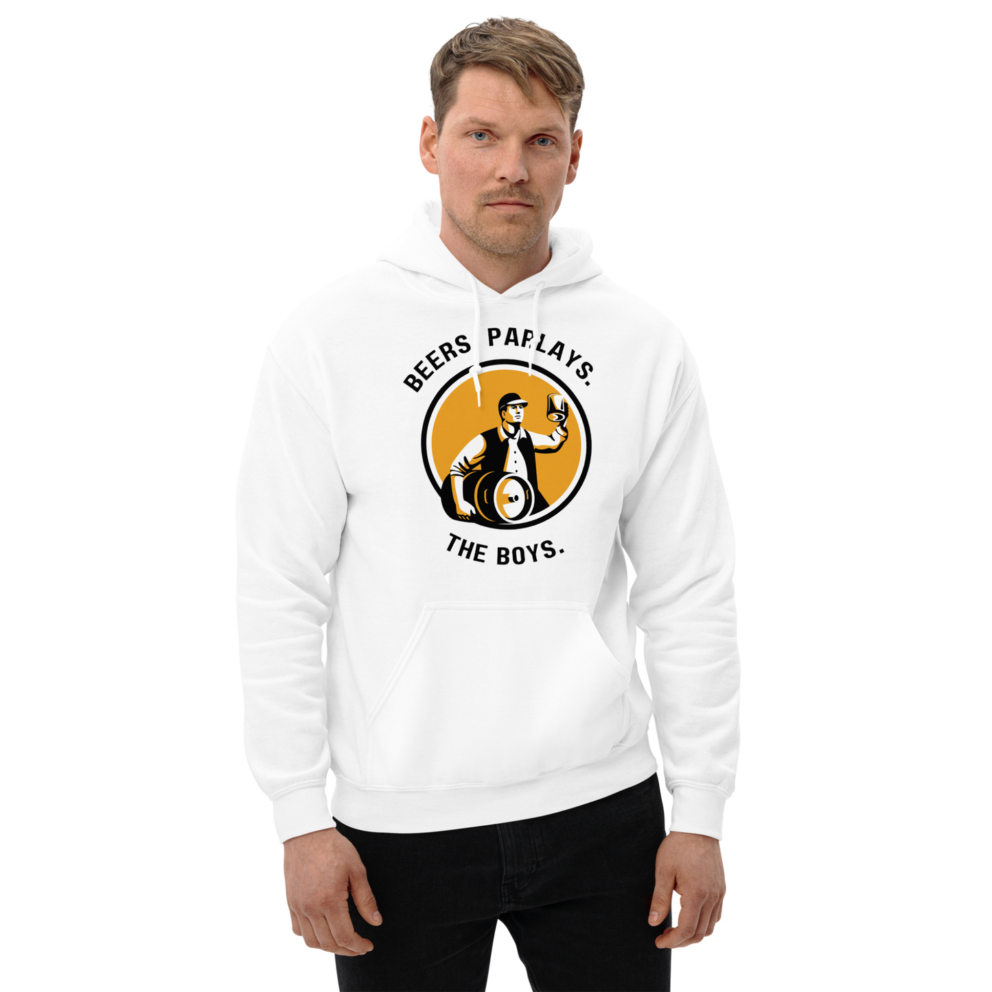 Beers, Parlays, The Boys Hoodie (Front Only)