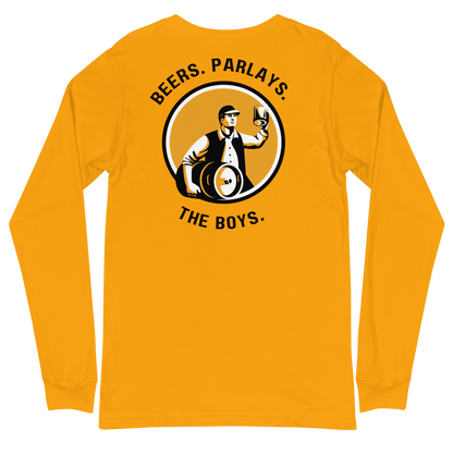Beers, Parlays, The Boys Long Sleeve T-Shirt