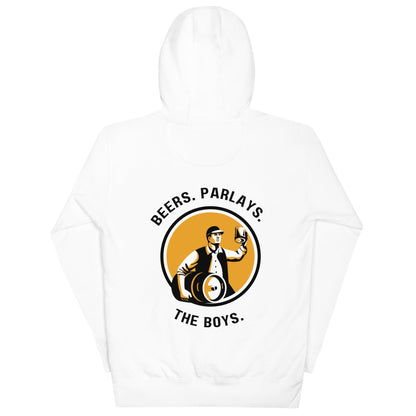 Beers, Parlays, The Boys" Hoodie